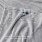 Bedsure GentleSoft Twin XL Fleece Blanket Dorm Bedding - Image 5