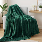 Exclusivo Mezcla Plush Fuzzy Fleece Throw Blanket Extra Large, Super Soft by ExclusivoMezcla