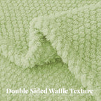 Whale Flotilla Twin Size Fuzzy Fleece Blanket - Image 6