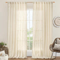 LAMIT Extra Wide Linen Curtains by LAMIT