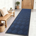 OLANLY Front Door Mat Outside Entrance 71x23, Heavy Duty Sturdy Natural Rubber by OLANLY