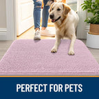 OLANLY Dog Door Mat for Muddy Paws 40x24, Absorbs Moisture and Dirt, Absorbent - Image 6