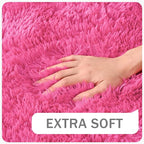 Amearea Shag Fluffy Area Rug for Bedroom Girls Living Room, Extra Soft and - Image 4