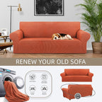 KEKUOU Stretch Sofa Cover Slipcover ，Couch Covers - Image 3