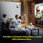 FADOTY Cuttable Blackout Shades Fabric Sheet, Portable 100% Black Out Window - Image 7