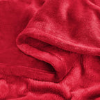 BEDELITE Fleece Blanket Red Full Blankets - Image 7