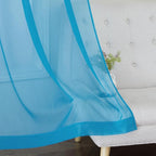 NICETOWN Bedroom Curtains for Windows 84 inch Length, Grommet Casual Voile Sheer - Image 7