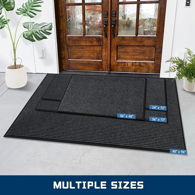 Extra Large Front Door Mat, 3 x 4 Feet Indoor Outdoor Entrance Mat, Heavy Duty - Image 8