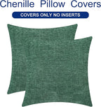 CaliTime Christmas Throw Pillow Covers Decorative 26 X 26 Inches Pack of 2 Cozy - Image 6