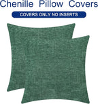 CaliTime Christmas Throw Pillow Covers Decorative 20 X 20 Inches Pack of 2 Cozy - Image 6