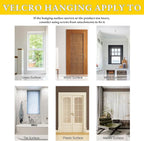 NICETOWN 1 Panel Door Curtain Privacy Thermal Insulated Noise Reducing Blackout - Image 5