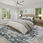 XLUEZ 9x12 Area Rug for Living Room, Washable Modern Abstract Large Area Rug - Image 4