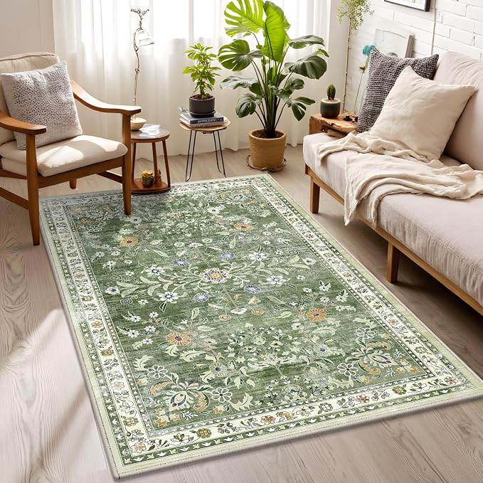 Yamaziot Washable Area Rug 3x5 – Small Non Slip Boho Area Rug - Image 7