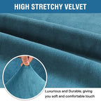 H.VERSAILTEX Stretch Velvet Sofa Covers - Image 3