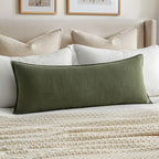 MIULEE Decorative Long Lumbar Throw Pillow Cover by MIULEE