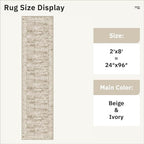 Soalmost Runner Rug 2'x8' Washable Non-Slip Runner Rugs - Image 5