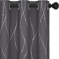 Deconovo Grey Blackout Curtains by Deconovo
