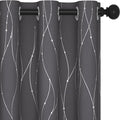 Deconovo Blackout Curtains, Thermal Insulated Noise‑Reducing Grommet Drapes by Deconovo