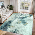 6x9 Area Rugs for Living Room Rug Washable: Abstract Rug for Dining Room by Aelenmu