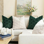decorUhome St. Patrick’s Day Shamrock Pillow Covers 18x18 Inch Set of 2 - Image 2