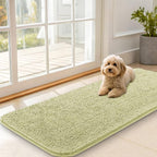 OLANLY Dog Door Mat for Muddy Paws 47x20, Absorbs Moisture and Dirt, Absorbent by OLANLY