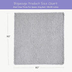 Bigacogo Chunky Knit Throw Blanket - Image 2