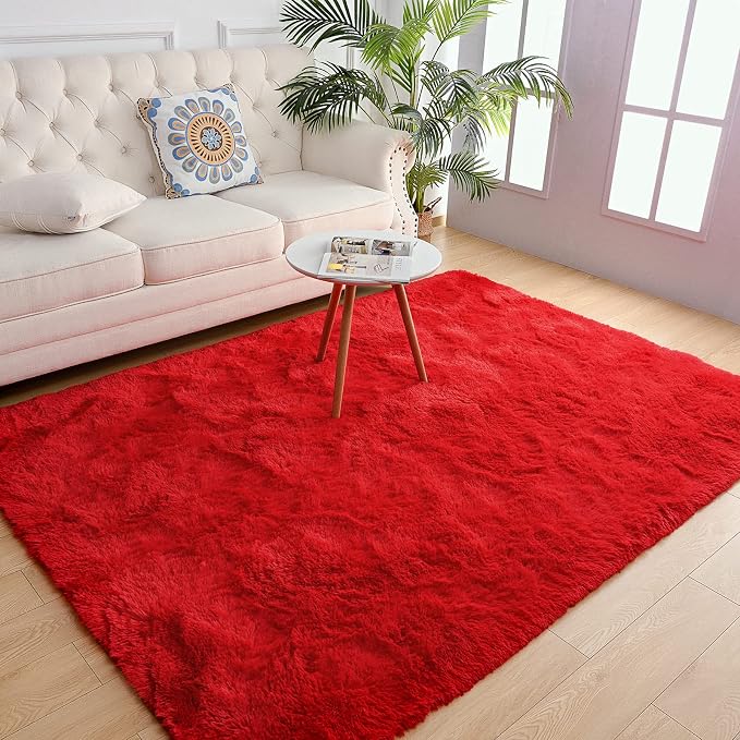 Chicrug Soft Area Rugs for Bedroom Living Room Plush Fluffy Rug 9x12 Feet by ChicrugHomeDecor