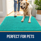 OLANLY Dog Door Mat for Muddy Paws 24x16, Absorbs Moisture and Dirt, Absorbent - Image 6