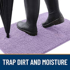 OLANLY Dog Door Mat for Muddy Paws 47x32, Absorbs Moisture and Dirt, Absorbent - Image 2