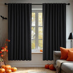 Deconovo Blackout Curtains, Thermal Insulated, W70 x L84 2 Panels, Back Tab by Deconovo