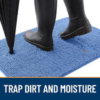 OLANLY Dog Door Mat for Muddy Paws 59x35, Absorbs Moisture and Dirt, Absorbent - Image 2