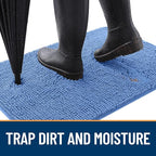 OLANLY Dog Door Mat for Muddy Paws 30x17, Absorbs Moisture and Dirt, Absorbent - Image 2