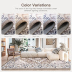 Lofus 5x7 Area Rugs for Living Room, Washable Area Rug, Rugs for Bedroom - Image 8