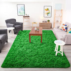 Chicrug Soft Area Rug for Bedroom Living Room Plush Fluffy Rug 4x6 Feet - Image 5