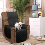 U-NICE HOME Recliner Chair Covers Reversible Quilted Water Repellent Pet - Image 2