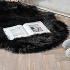 MIULEE Luxury Super Soft Fluffy Area Rug Faux Fur Sheepskin Rug Decorative - Image 3