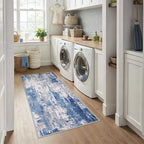 Washable Area Rugs 3x6 Non-Slip Modern Abstract Soft - Image 3