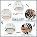 MYSKY HOME Couch Cover for Sectional Sofa Set Boho Geometric Furniture Sofa - Image 6