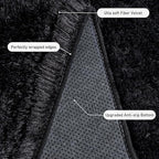 8x10 Area Rugs for Living Room, Ultra Soft Large Shag Black Bedroom Rug Upgrade - Image 5