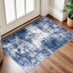 IOHOUZE Small Abstract Area Rug 2x3 Ft Entryway Rugs Washable Door Mat Indoor by iOhouze