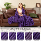 inhand Fleece Throw Blanket, Super Soft Fuzzy Blanket - Image 5