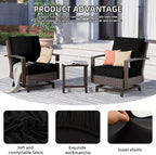 8Pcs Outdoor Cushion Covers, Patio Cushion Covers, Stretch Elastic Slipcovers - Image 3