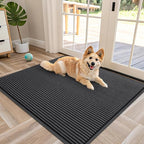 OLANLY Front Door Mat Indoor Outdoor Entrance, Waterproof Heavy Duty Doormat by OLANLY