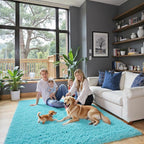 Rugs for Living Room 5x8, Alfombras para Salas Shag Large Plush Soft Area Rug - Image 4