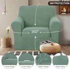 U-NICE HOME Recliner Chair Covers Stretch Couch Cover Sofa Cover Sofa Slipcover - Image 3