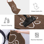 Smiry Dog Door Mat for Muddy Paws, Absorbent Dirt Trapper Non Slip Quick Dry - Image 6