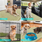 OLANLY Dog Door Mat for Muddy Paws 47x20, Absorbs Moisture and Dirt, Absorbent - Image 7