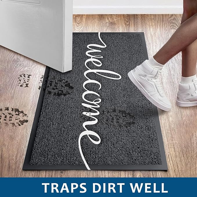 EARTHALL Funny Welcome Mats Outdoor, Front Door Mat - Image 4