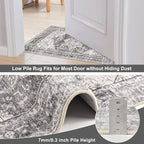 Yamaziot Washable Runner Rug, 2x5 Non-Slip Boho Vintage Hallway Rug Runner - Image 4