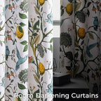 Topfinel Sliding Door Patio Floral Curtains & Drapes - Image 3